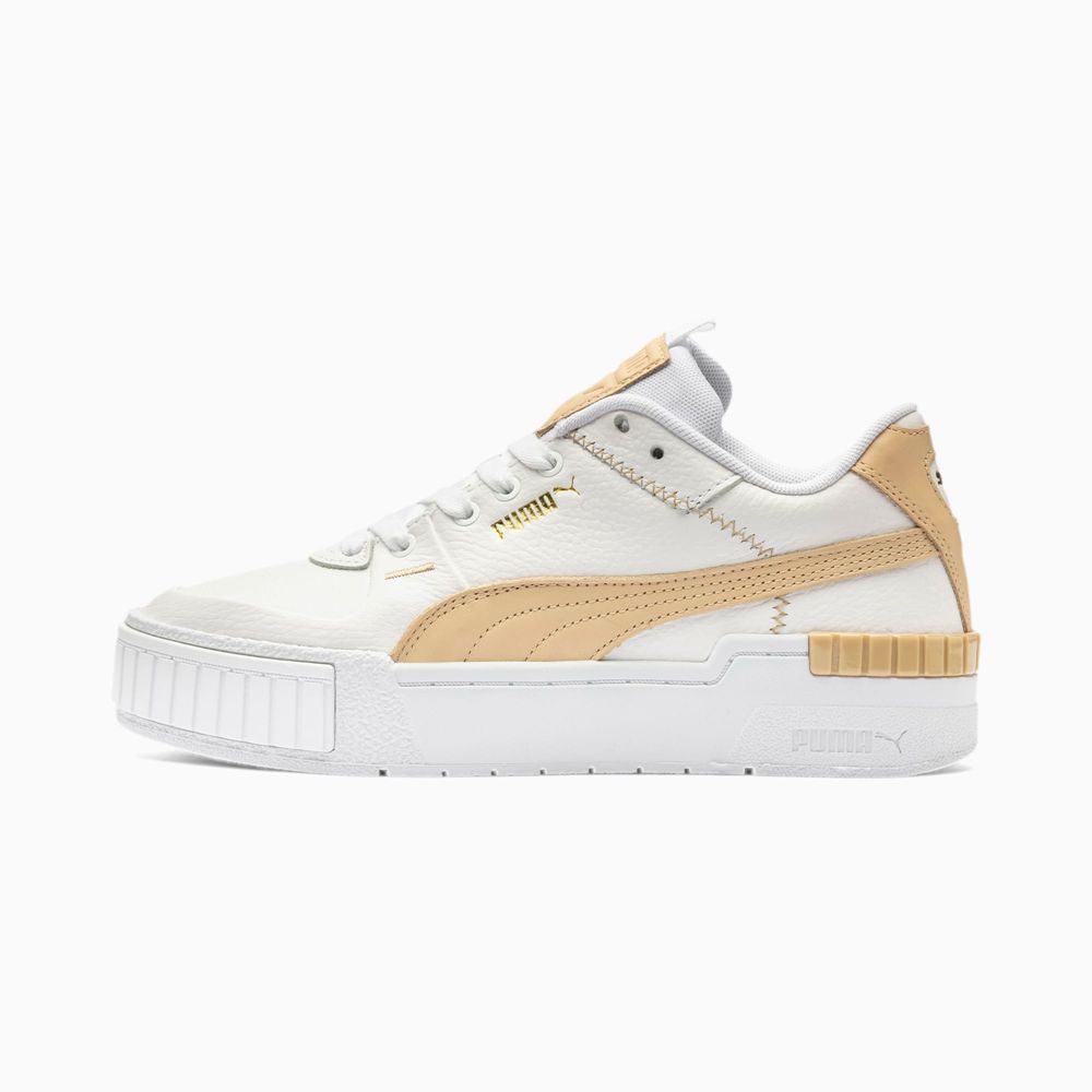 Puma Cali Sport Pastel Női Sportcipő - Fehér/Bézs ( Hungary - IZOHJ1953 )